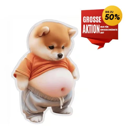 🏆⚡ 50K+ SOLD! 3D Cute Shiba Inu Self-Adhesive Door Stopper & Stress Ball(2 Pack )