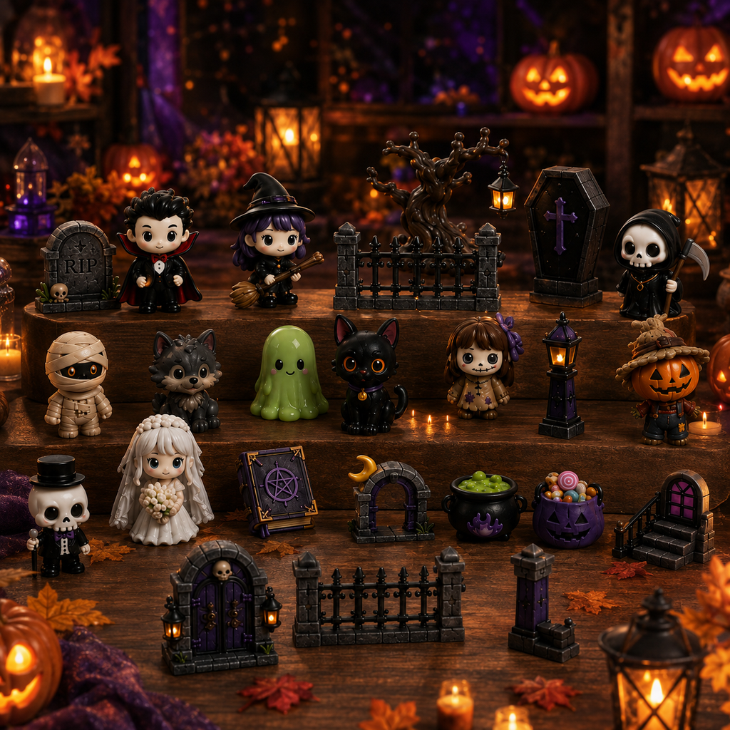 🔥🔥 Limited 49% OFF | Build Your Own Spooky Haunted House 👻 DIY Halloween Decor Kit for Endless Halloween Fun