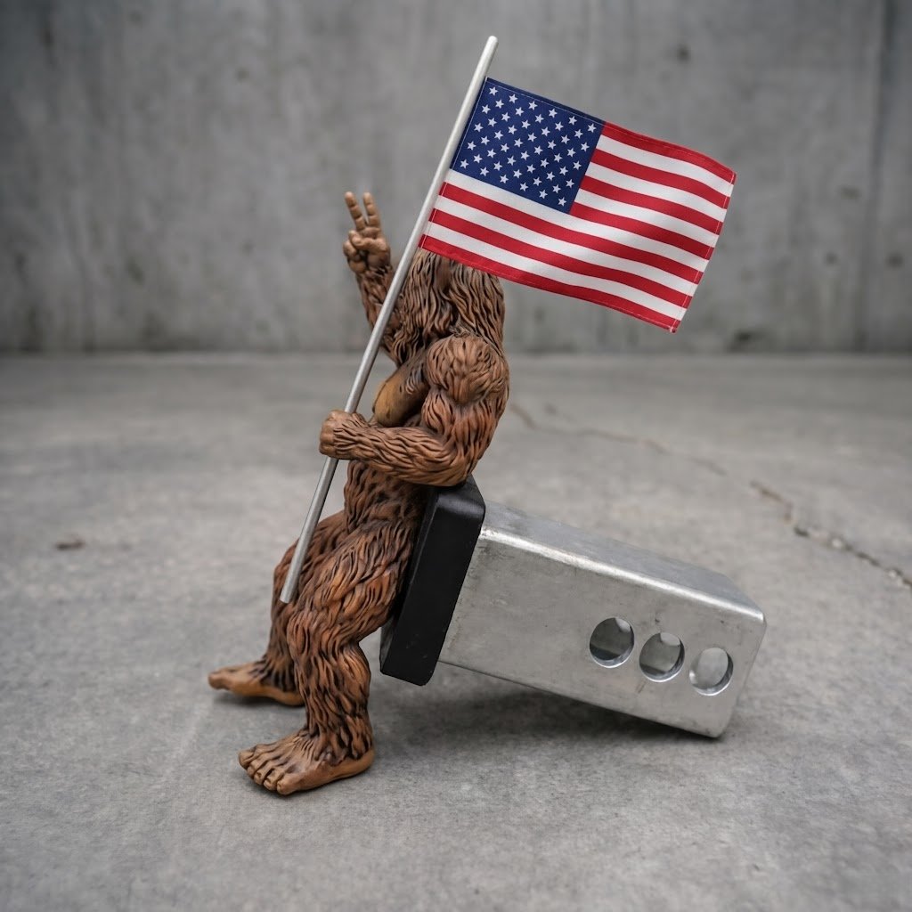 🔥LAST DAY 49% OFF - 🇺🇸 Patriot Bigfoot Trailer Hitch