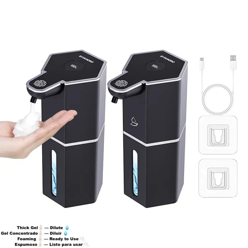 24-Hour Flash Deal⏰ Automatic Foaming Soap Dispenser (12oz) | Smart, Hygienic & Rechargeable 🔋