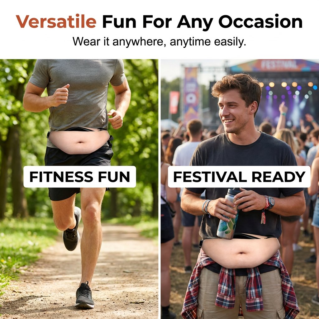 Oohho™ Funny Pot-Belly Waist Pack — A Hilarious Gag Gift