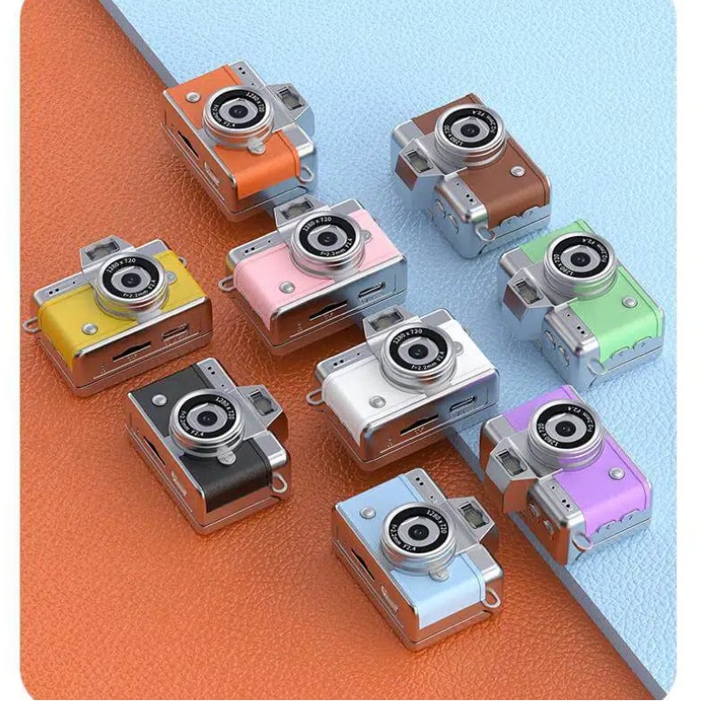 Y2K Pocket Mini Digital Camera 📸 1.47" LCD Screen Compact Photo & Video Cam (No TF card)