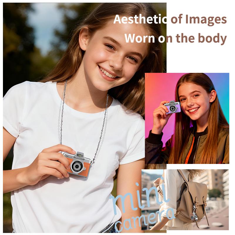 Y2K Pocket Mini Digital Camera 📸 1.47" LCD Screen Compact Photo & Video Cam (No TF card)