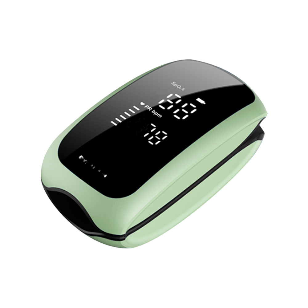 Rechargeable Fingertip Pulse Oximeter for Home Use