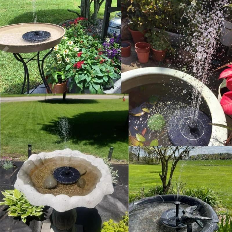 🌞Solar Fountain💧 – Bath Toy For Children, 1.5W Solar Panel Kit Water Pump, 4 Nozzles