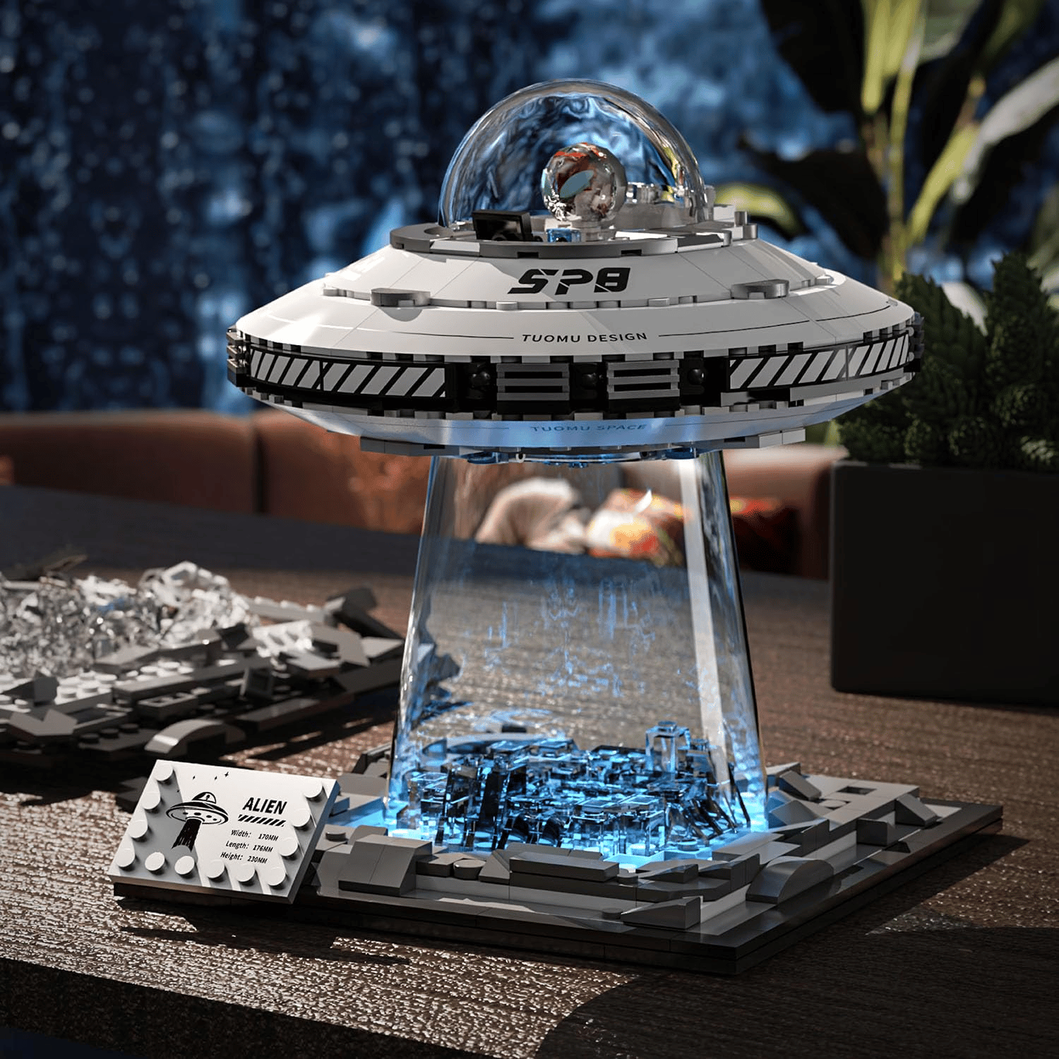 🛸Space UFO Spaceship Building Sets