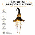Glowing Star Tassel Witch Hat Ornament