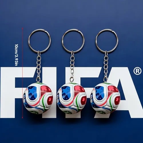 2026 FIFA World Cup USA-MEX-CAN Keychain: Carry the Spirit of the Game Everywhere ✨
