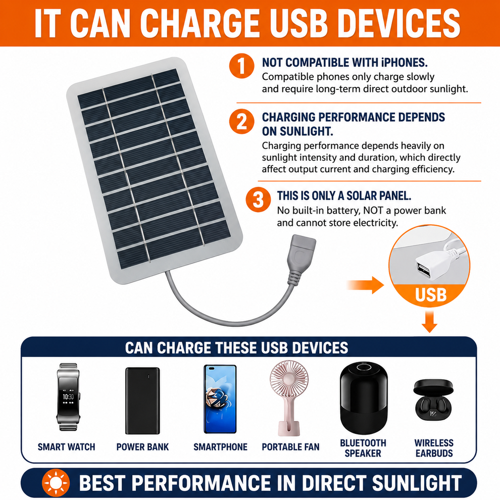 Oohho™Emergency Solar Charger