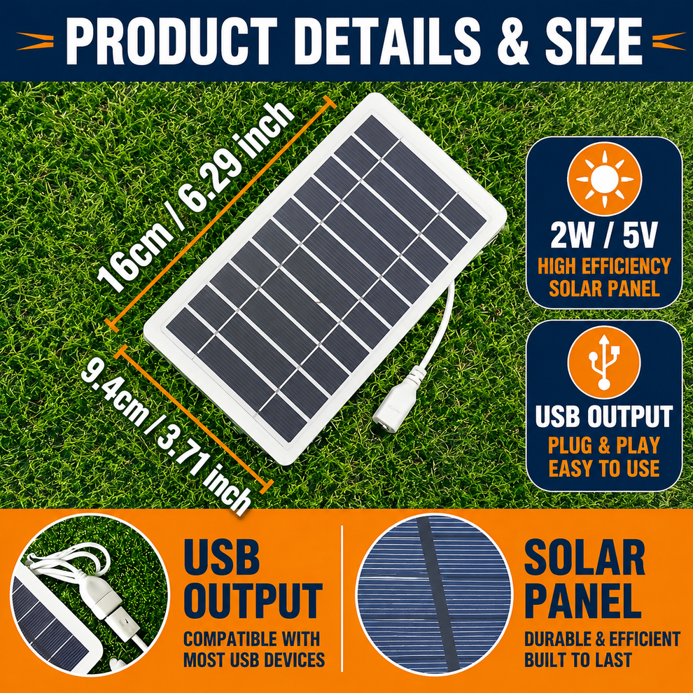 Oohho™Emergency Solar Charger