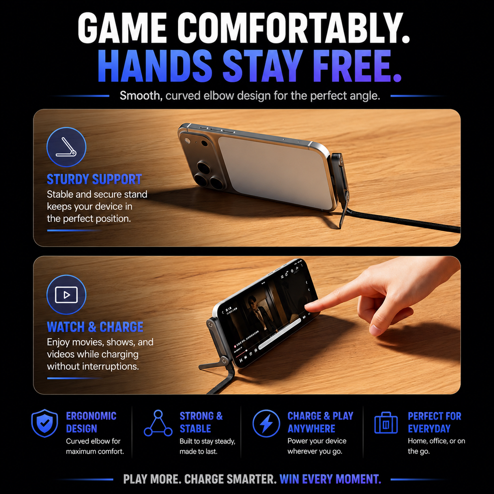 240W Fast-Charging Multifunctional Phone Stand Data Cable