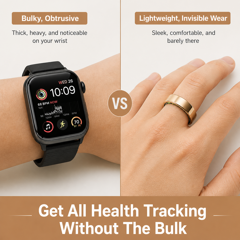 Smart Ring Health and Activity Tracker