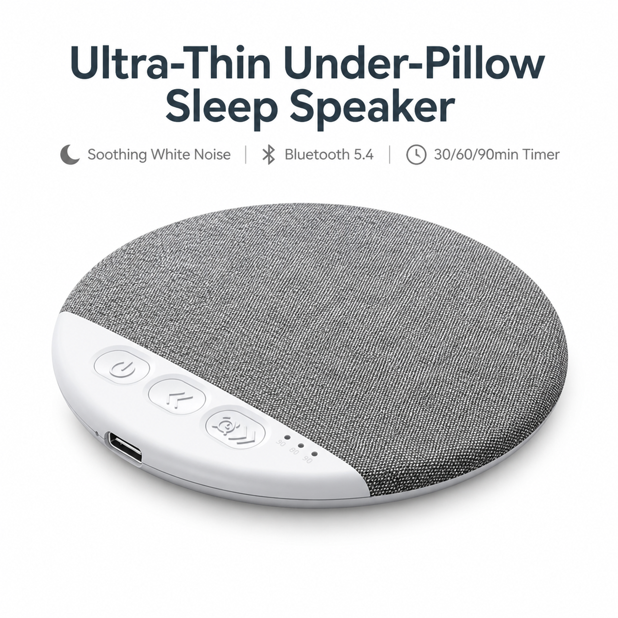 Ultra-thin under-pillow sleep-aid speaker / Bluetooth speaker
