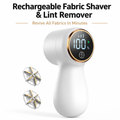 LED digital display rechargeable three-speed adjustable lint remover