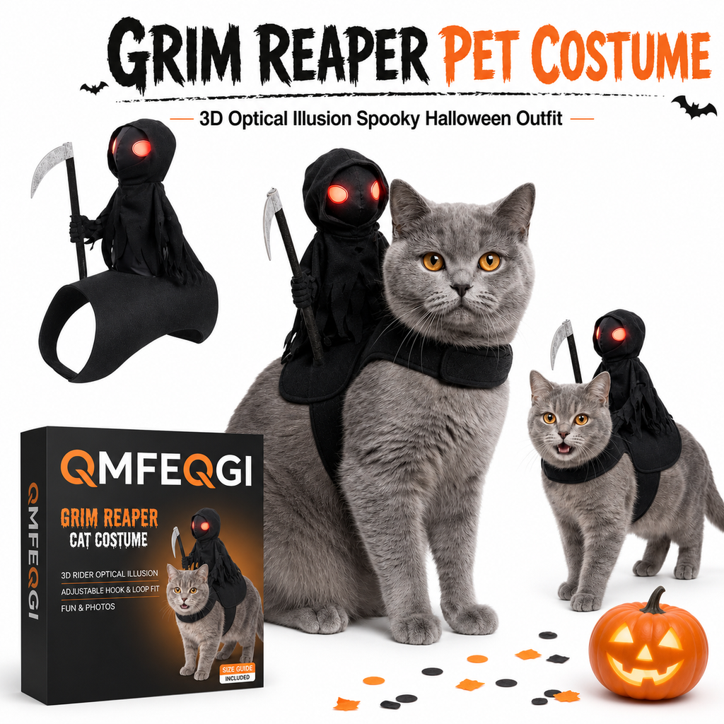 Halloween Pet Death Knight Riding Suit