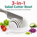 Fruit Salad Cutter Bowl with Strainer