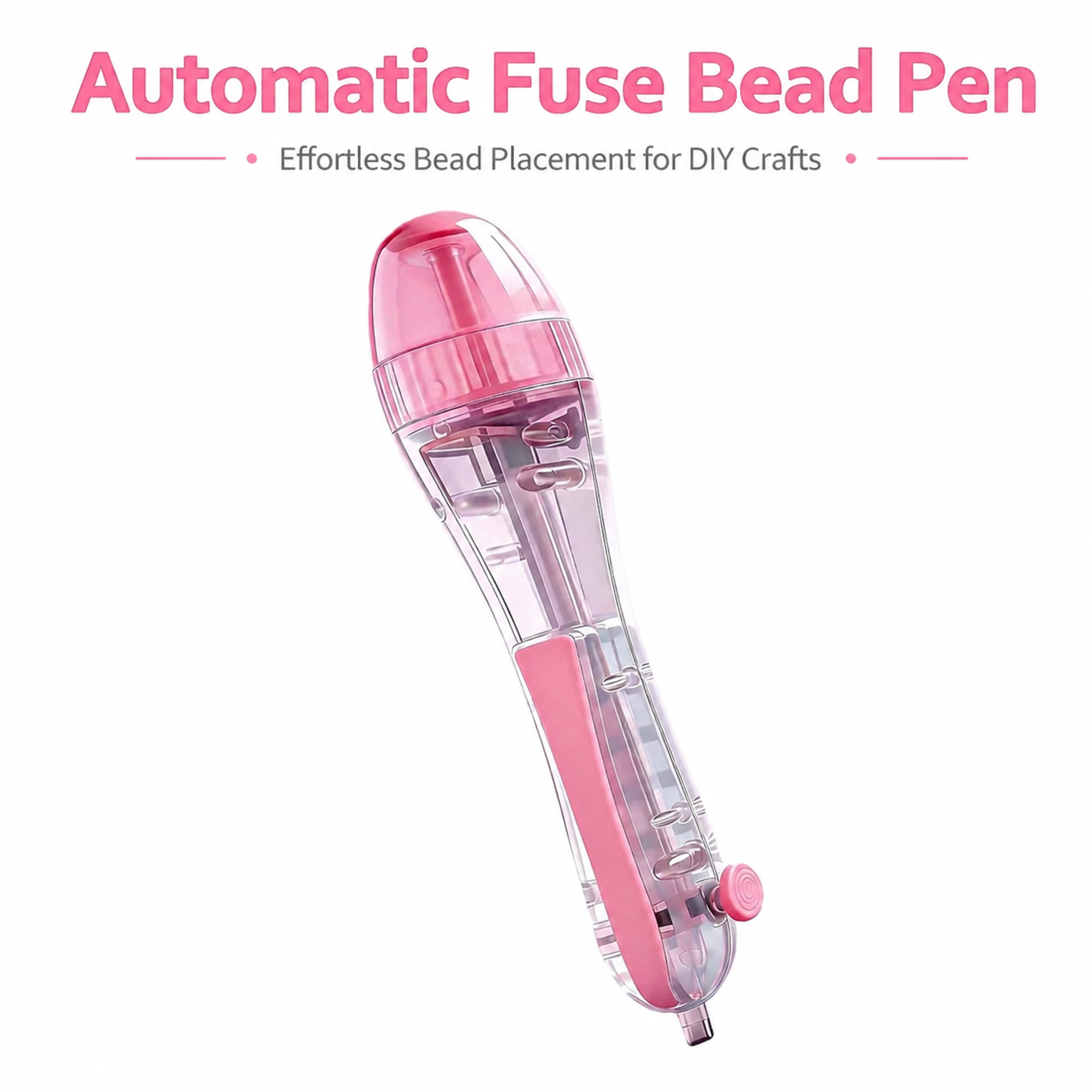DIY Fuse Bead 2-Piece Set with Automatic Bead-Placing Pen