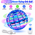 Levitating spinning flying ball
