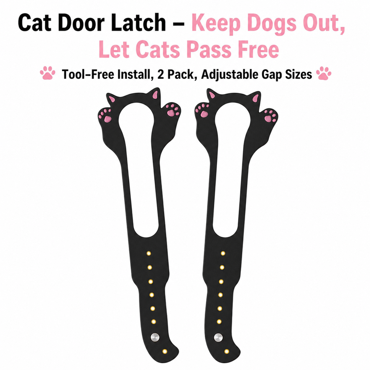 2PCS Pet door blocker