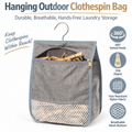 Outdoor Clothes Peg Storage Bag