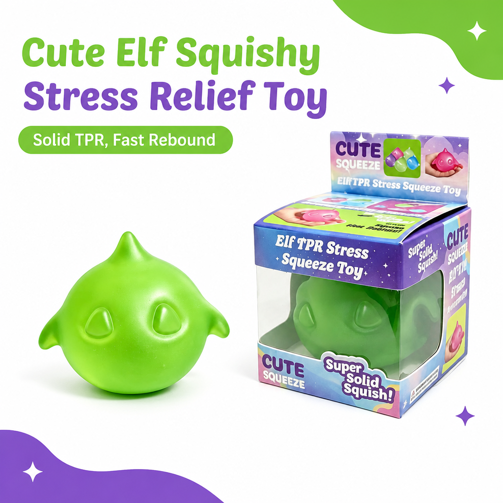 Elf slow rebound pinch music toy