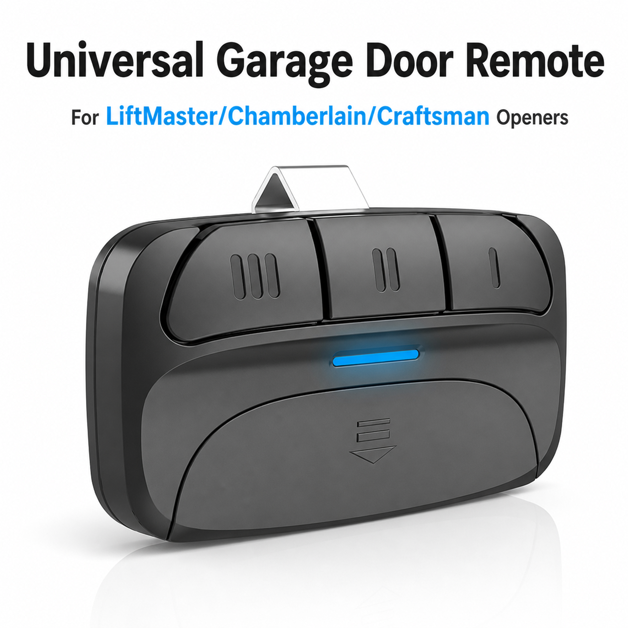 Multifunctional Garage Door Remote — Compatible with LiftMaster, Chamberlain, and Craftsman Garage Door Openers