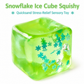 Soft, fluffy ice cubes – a stress-relieving toy made of quicksand.