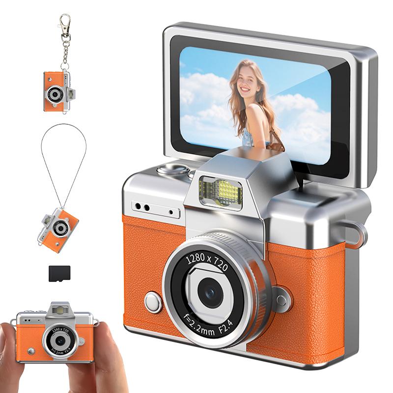 Y2K Pocket Mini Digital Camera 📸 1.47" LCD Screen Compact Photo & Video Cam (No TF card)
