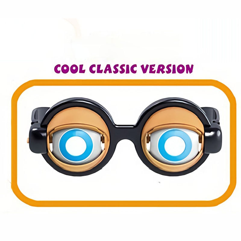 Interactive Winking Mechanism Funny Glasses