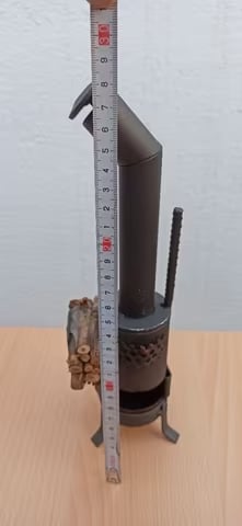 🔥Mini Decorative Stove – Handmade, Rustic Charm