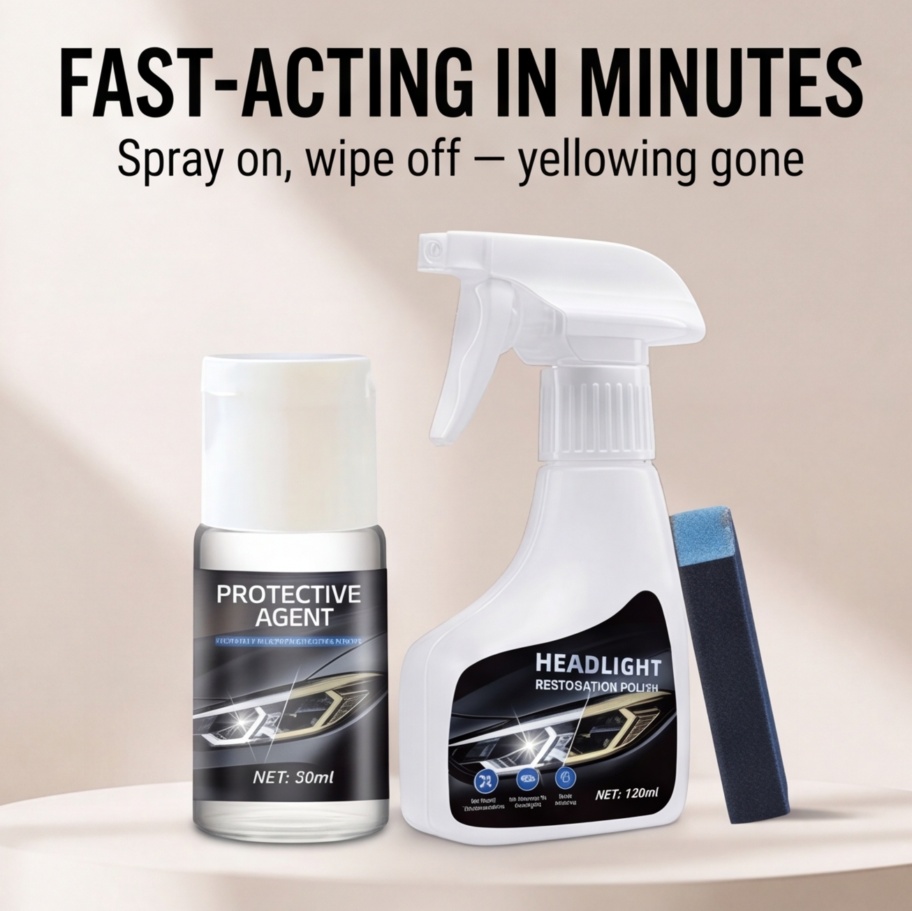 🔥Limited-time offer 🔥Headlight Restoration Kit