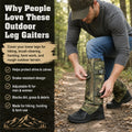 🌿 Essentials for outdoor trips🔥-Resistant Outdoor Leg Gaiters