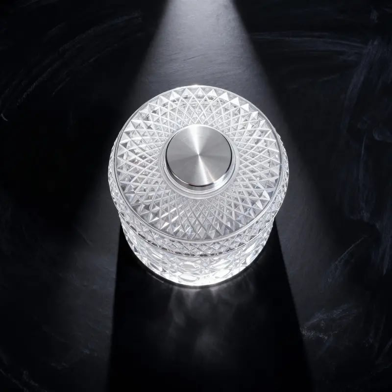 🎁Hot Sale Promotion 49% OFF🔥 Luxury 360° Spinning Crystal Glass