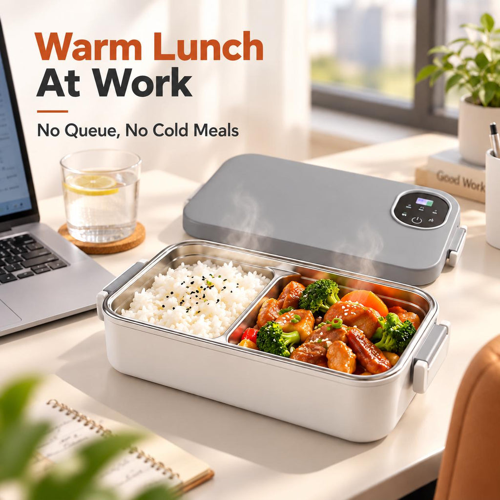Electric Heating Stainless Steel Insulated Lunch Box