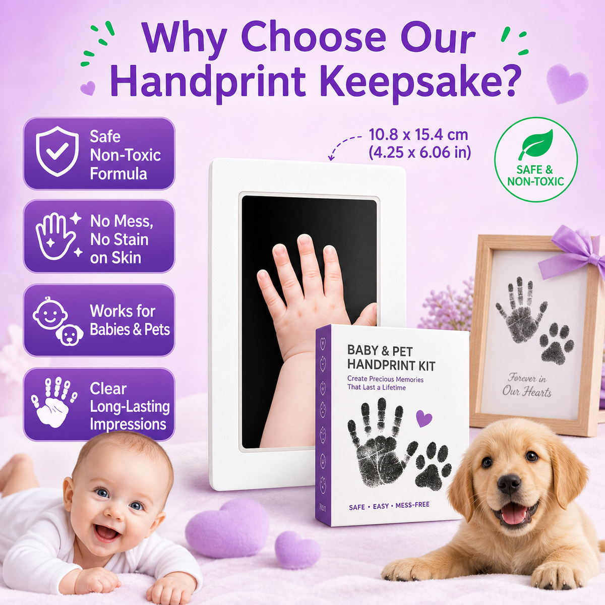 Newborn Limb Print Keepsake Kit
