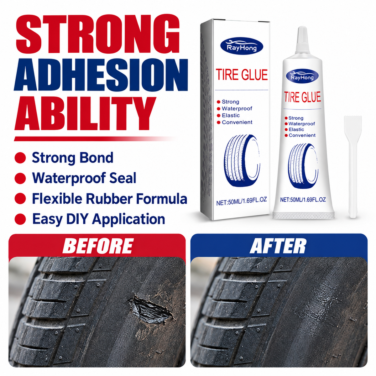 Liquid Rubber Tire Repair Sealant