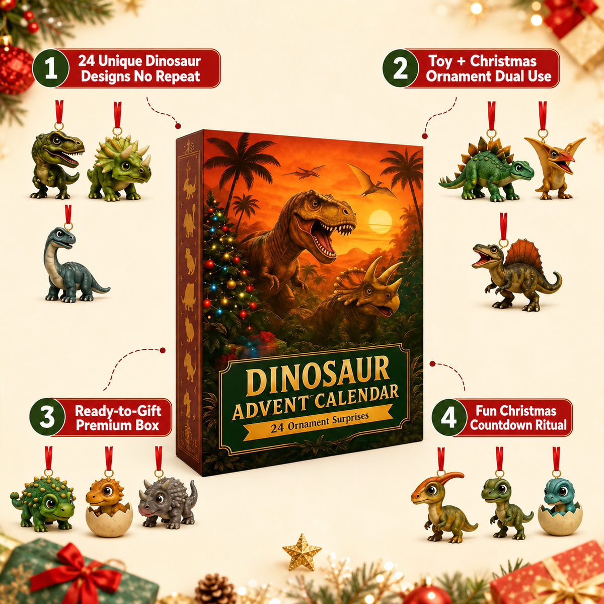Calendar Dinosaur Blind Box