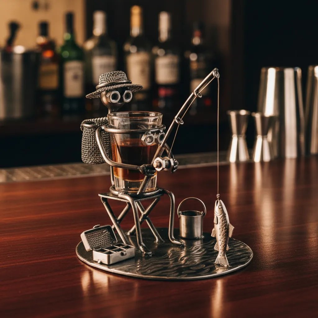 🔥Hot Sales 49% OFF - 🎣Fishing Buddy Shot Glass Holder
