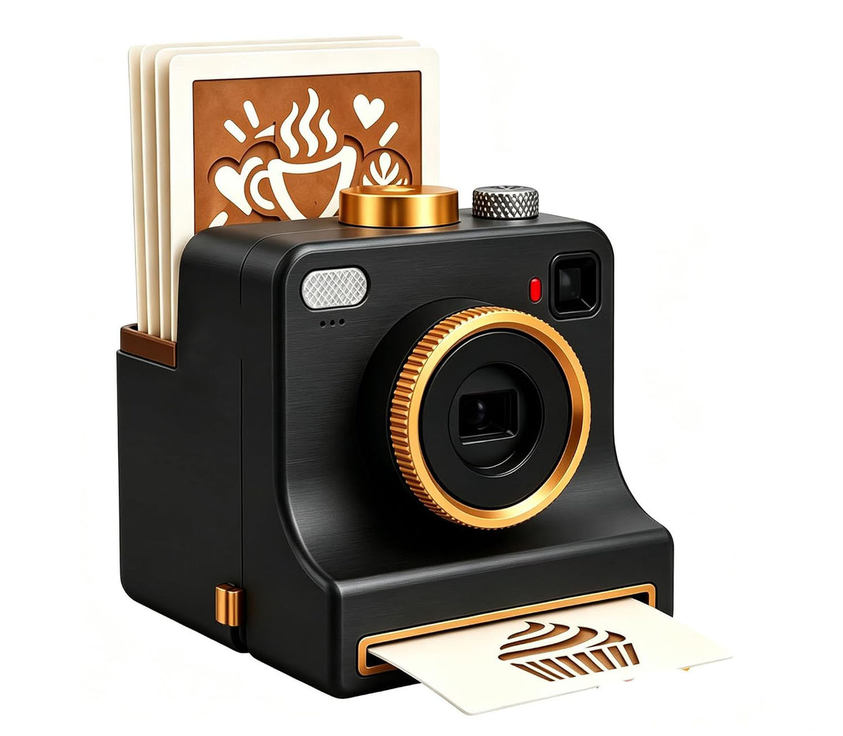 3D Printed Latte Art Camera