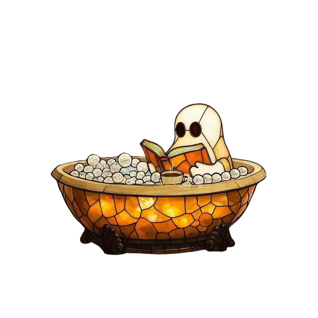 LED Bubble Bath Lamp Halloween Night Light