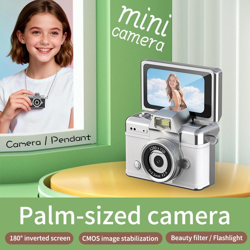 Y2K Pocket Mini Digital Camera 📸 1.47" LCD Screen Compact Photo & Video Cam (No TF card)