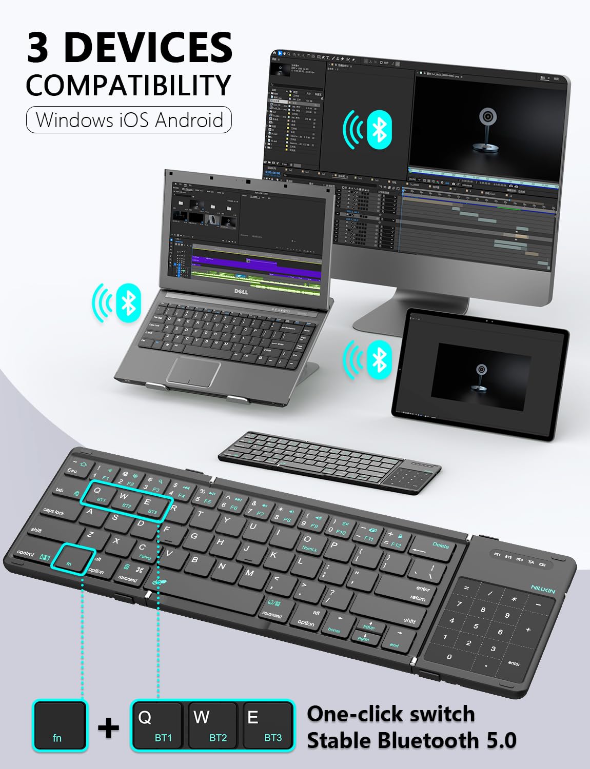 Nillkin Portable Cube Pocket Keyboard