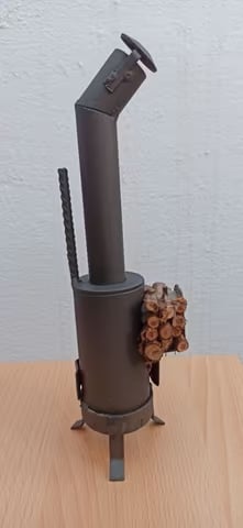 🔥Mini Decorative Stove – Handmade, Rustic Charm