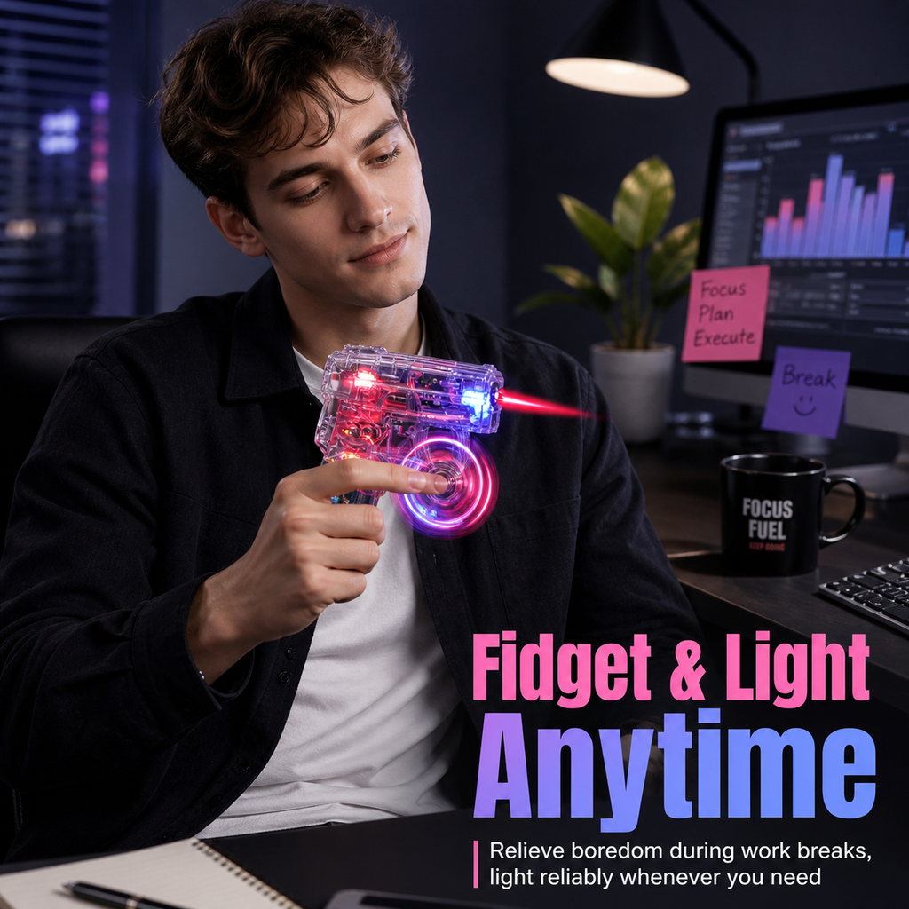 Foldable Fidget Spinner Lighter