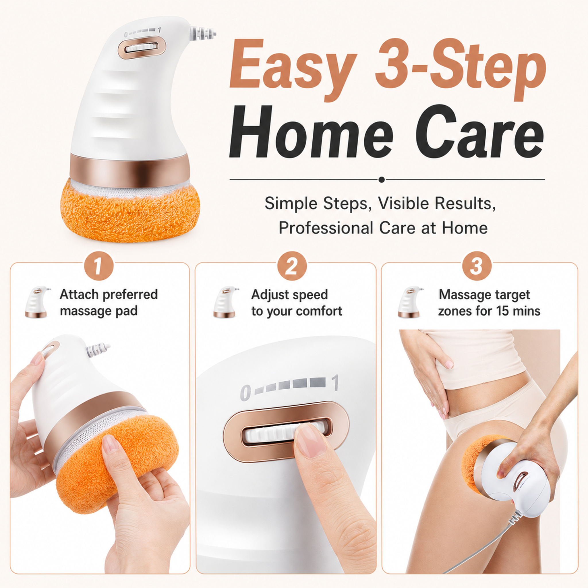 Handheld Electric Body-Sculpting Massager (with Adjustable Speed)