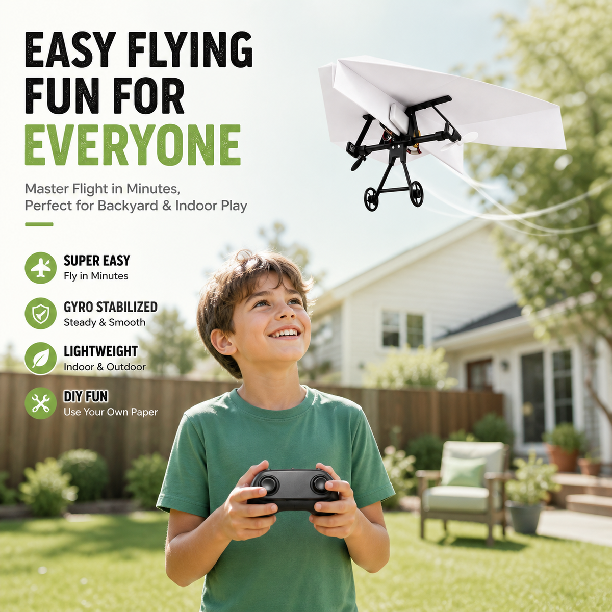 RC Paper Airplane Kit