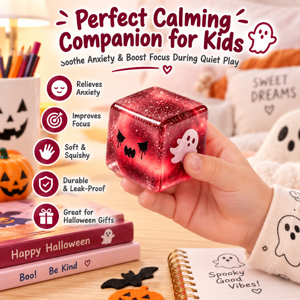Halloween-themed stress-relief and venting toys