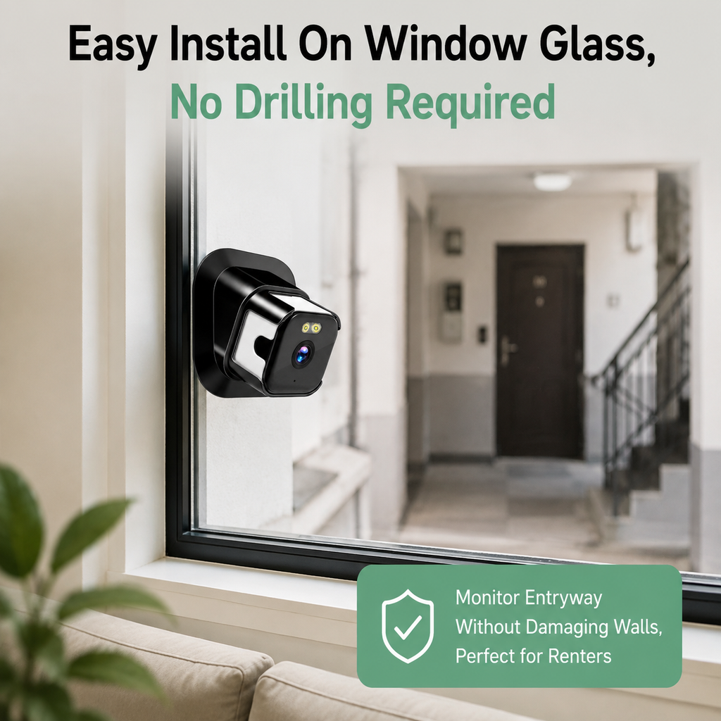 Indoor HD Security Camera with Night Vision