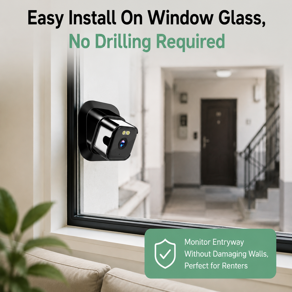 Indoor HD Security Camera with Night Vision