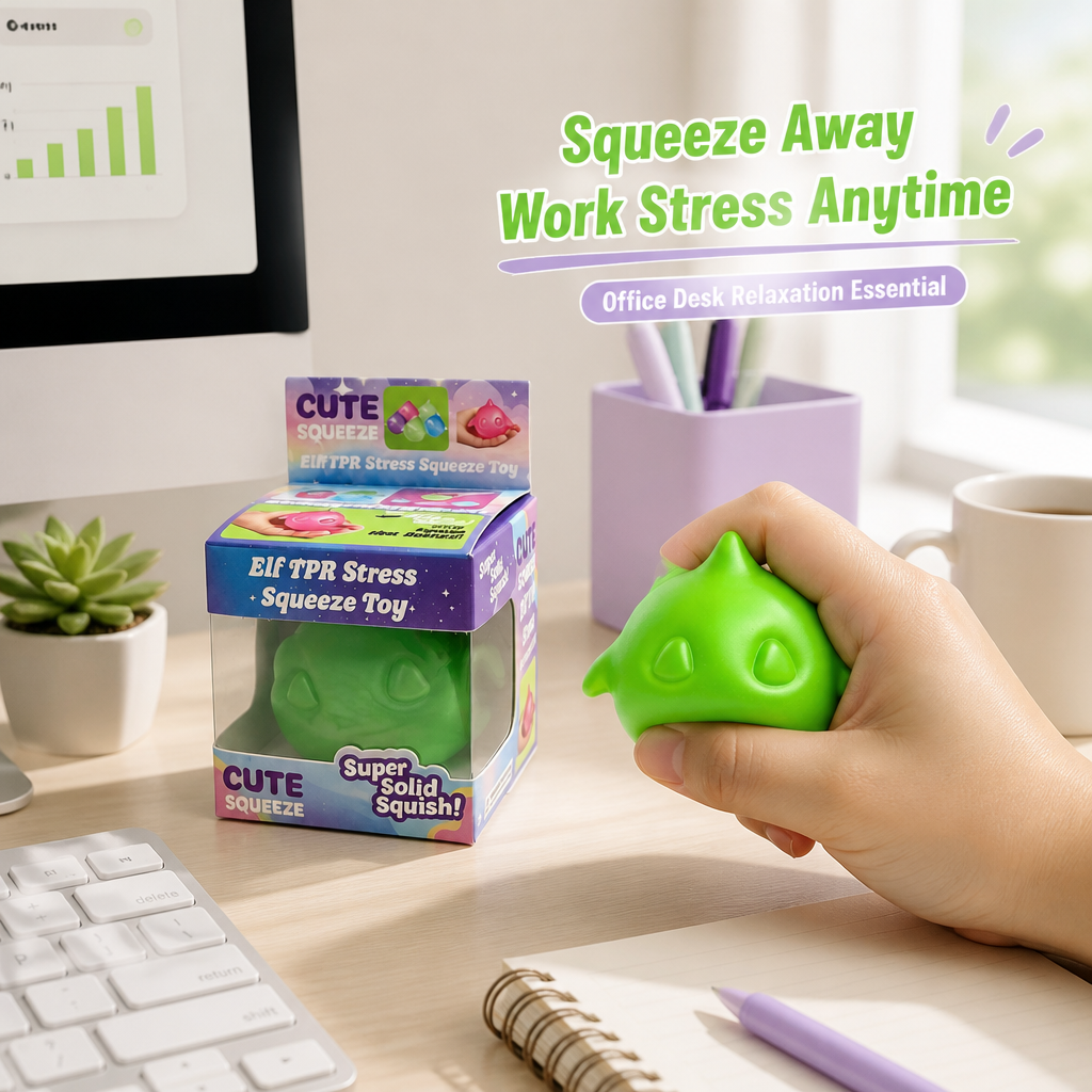 Elf slow rebound pinch music toy